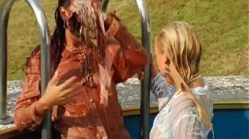 Cool Water Massages Their Fully Clothed Bodies Screencap 70 on www.sinx.com