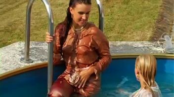 Cool Water Massages Their Fully Clothed Bodies Screencap 72 on www.sinx.com