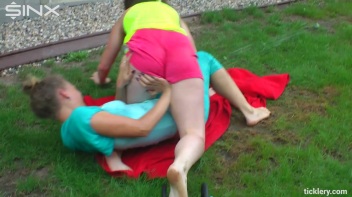 Tickle Toning, The New Fitness Craze - Cam 1 Screencap 63 on www.sinx.com