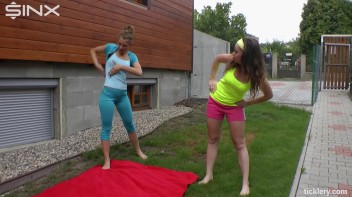 Tickle Toning, The New Fitness Craze - Cam 1 Screencap 7 on www.sinx.com