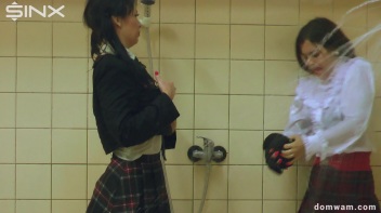 Naughty Schoolgirls Get Drenched By Their Teacher - Cam 1 Screencap 12 on www.sinx.com