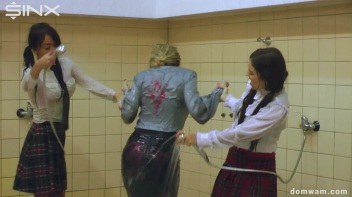 Naughty Schoolgirls Get Drenched By Their Teacher - Cam 1 Screencap 20 on www.sinx.com