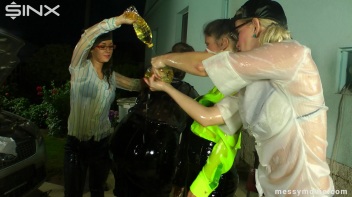Posh Babes Are Drenched In Oil Screencap 27 on www.sinx.com