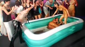 Tearing Clothes Off In The Oil Pit Screencap 104 on www.sinx.com