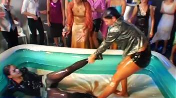 Tearing Clothes Off In The Oil Pit Screencap 24 on www.sinx.com