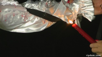 Hot Blonde Strung Up In Her Shredded Clothes And Suffering - 1 Screencap 36 on www.sinx.com