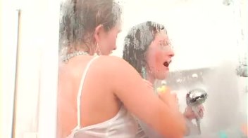 See-Through Clothes Perfect For Shower Fun! Screencap 21 on www.sinx.com