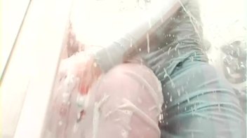 See-Through Clothes Perfect For Shower Fun! Screencap 40 on www.sinx.com