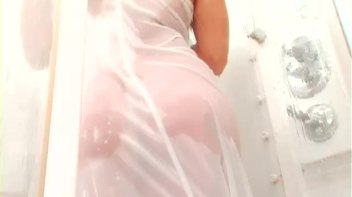 See-Through Clothes Perfect For Shower Fun! Screencap 60 on www.sinx.com