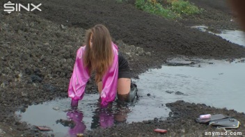 Spoilt Brat Loses It And Falls Into Muddy Puddle - Cam 2 Screencap 16 on www.sinx.com