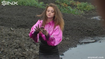 Spoilt Brat Loses It And Falls Into Muddy Puddle - Cam 2 Screencap 19 on www.sinx.com