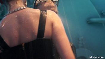No lube needed, they are already wet Screencap 42 on www.sinx.com