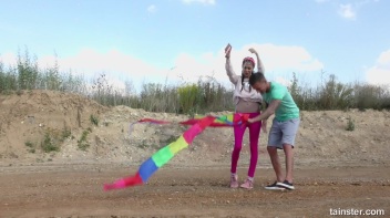Teens Get Hardcore Outdoors -2 Screencap 10 on www.sinx.com