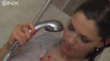 Lathering Her Lustrous Locks Screencap 13 on www.sinx.com