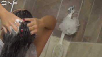 Lathering Her Lustrous Locks Screencap 48 on www.sinx.com
