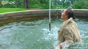 Brunette's Wet And Messy Water Frolic Screencap 15 on www.sinx.com