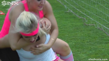 Tennis Girls Catfight and Get Soaking Wet - Cam 2 Screencap 24 on www.sinx.com