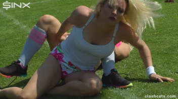 Tennis Girls Catfight and Get Soaking Wet - Cam 2 Screencap 37 on www.sinx.com