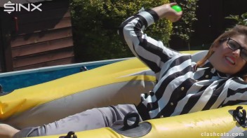 Tennis Girls Catfight and Get Soaking Wet - Cam 2 Screencap 52 on www.sinx.com