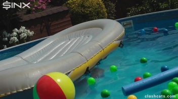 Tennis Girls Catfight and Get Soaking Wet - Cam 2 Screencap 81 on www.sinx.com