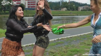 Cute Bitches Brawl In The Water - Cam 1 Screencap 19 on www.sinx.com
