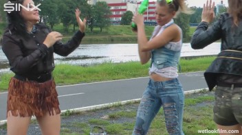 Cute Bitches Brawl In The Water - Cam 1 Screencap 24 on www.sinx.com