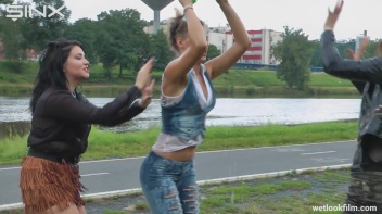 Cute Bitches Brawl In The Water - Cam 1 Screencap 25 on www.sinx.com