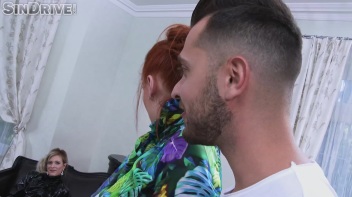 Up The Ass With Class!  Brave Redhead Takes Her Turn At The Cock! Screencap 9 on www.sinx.com