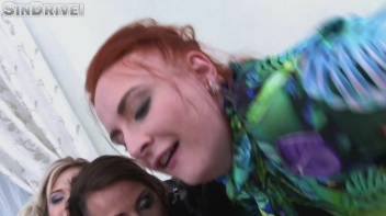 Up The Ass With Class!  Brave Redhead Takes Her Turn At The Cock! Screencap 51 on www.sinx.com