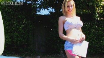 Big Tittied Blonde Bends Into Pretzel And Takes It Deep Screencap 4 on www.sinx.com