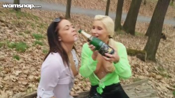 Wet And Messy In The Woods Screencap 19 on www.sinx.com