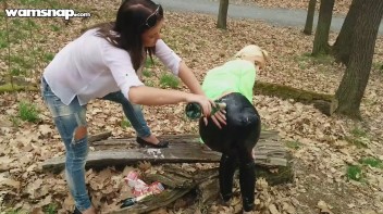 Wet And Messy In The Woods Screencap 28 on www.sinx.com