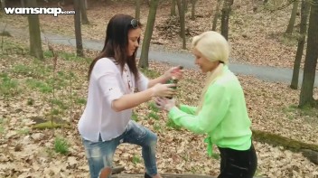 Wet And Messy In The Woods Screencap 29 on www.sinx.com