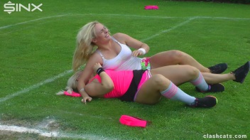 Tennis Girls Catfight and Get Soaking Wet - Cam 1 Screencap 28 on www.sinx.com
