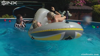 Tennis Girls Catfight and Get Soaking Wet - Cam 1 Screencap 73 on www.sinx.com