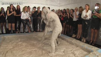 Muddy Wrestling: Jenna Lovely vs Lilith Virago & Gabriella vs. Sheila Screencap 56 on www.sinx.com