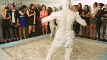 Muddy Wrestling: Jenna Lovely vs Lilith Virago & Gabriella vs. Sheila Screencap 64 on www.sinx.com