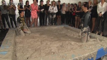 Muddy Wrestling: Jenna Lovely vs Lilith Virago & Gabriella vs. Sheila Screencap 79 on www.sinx.com