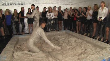 Muddy Wrestling: Jenna Lovely vs Lilith Virago & Gabriella vs. Sheila Screencap 83 on www.sinx.com