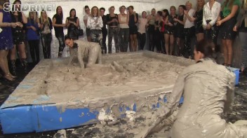 Muddy Wrestling: Jenna Lovely vs Lilith Virago & Gabriella vs. Sheila Screencap 84 on www.sinx.com