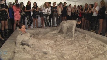 Muddy Wrestling: Jenna Lovely vs Lilith Virago & Gabriella vs. Sheila Screencap 92 on www.sinx.com