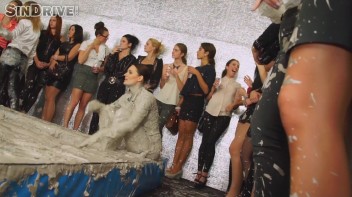 Muddy Wrestling: Jenna Lovely vs Lilith Virago & Gabriella vs. Sheila Screencap 97 on www.sinx.com