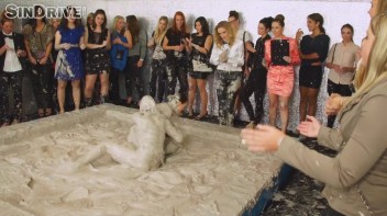 Muddy Wrestling: Jenna Lovely vs Lilith Virago & Gabriella vs. Sheila Screencap 115 on www.sinx.com