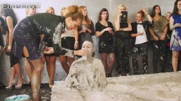 Muddy Wrestling: Jenna Lovely vs Lilith Virago & Gabriella vs. Sheila Screencap 117 on www.sinx.com