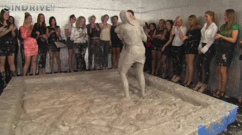 Muddy Wrestling: Jenna Lovely vs Lilith Virago & Gabriella vs. Sheila Screencap 126 on www.sinx.com