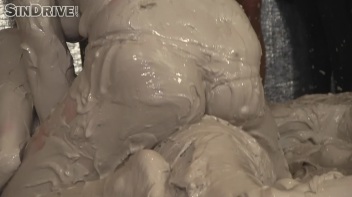 Muddy Wrestling: Jenna Lovely vs Lilith Virago & Gabriella vs. Sheila Screencap 132 on www.sinx.com