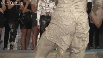 Muddy Wrestling: Jenna Lovely vs Lilith Virago & Gabriella vs. Sheila Screencap 34 on www.sinx.com