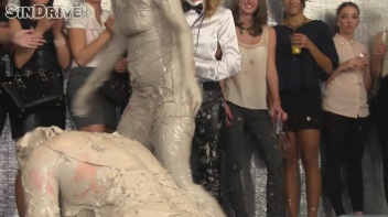 Muddy Wrestling: Jenna Lovely vs Lilith Virago & Gabriella vs. Sheila Screencap 42 on www.sinx.com