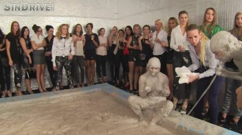 Muddy Wrestling: Jenna Lovely vs Lilith Virago & Gabriella vs. Sheila Screencap 46 on www.sinx.com