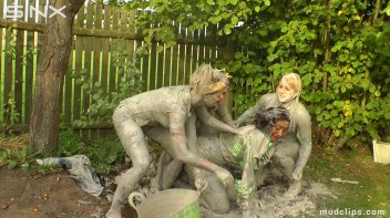 Mud Wrestling Girlfriends' Messy Affair Screencap 50 on www.sinx.com